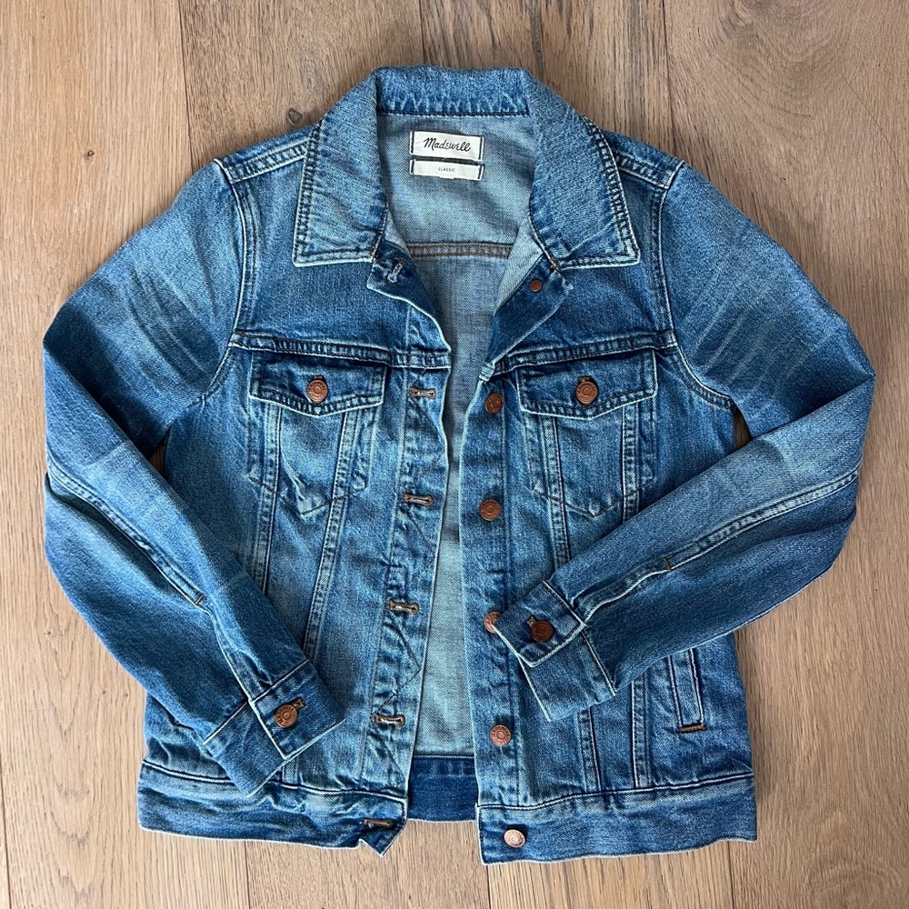 Madewell Jean Jacket in Pinter Wash